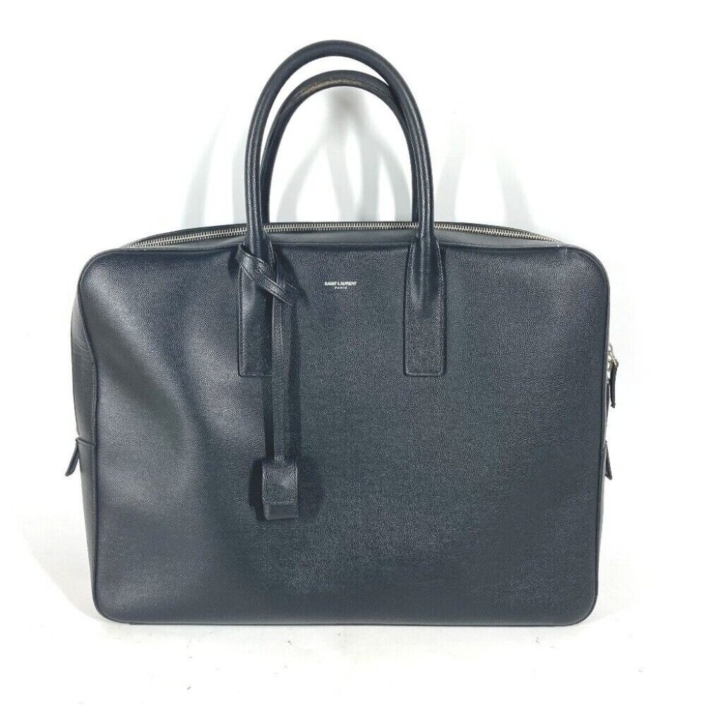 SAINT LAURENT PARIS 342606 Classic Museum 2WAY Bag Hand Bag Tote Bag